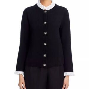 Cashmere Black Jacket Sweather